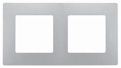 Legrand Etika Алюм Рамка 2-ая арт. 672552