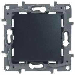 Legrand Etika Антрацит Кнопка автоматическая 6А арт. 672614