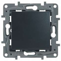 Legrand Etika Антрацит Переключат 10А, авт. Клем арт. 672611