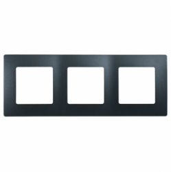 Legrand Etika Антрацит Рамка 4-ая арт. 672584