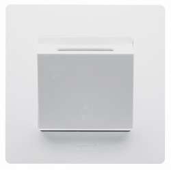 Legrand Etika Бел Выключатель карточный с выдержкой времени, с подсветкой арт. 672293
