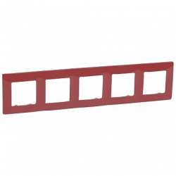 Legrand Etika Красная Рамка 5-ая арт. 672535