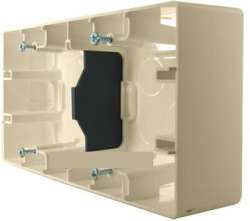 Legrand Etika Сл.кость Коробка/накл монтаж 2-ая арт. 672540