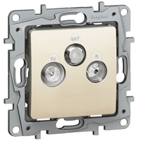 Legrand Etika Сл.кость Розетка TV/SATзвезда арт. 672356