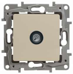 Legrand Etika Сл.кость Розетка TV проходная, 15дБ арт. 672363