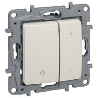 Legrand Etika Сл.кость Светорегулятор нажимной, 400Вт арт. 672318