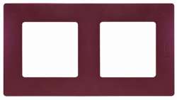 Legrand Etika Сливовая Рамка 2-ая арт. 672562