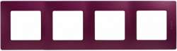 Legrand Etika Сливовая Рамка 4-ая арт. 672564