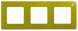 Legrand Etika Зеленый Папоротник Рамка 3-ая арт. 672543