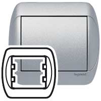 Legrand Galea Алюминий Рамка 1-ая арт. 777301