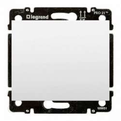 Legrand Galea Бел Накладка заглушки с суппортом арт. 777078