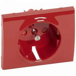 Legrand Galea Красная Накладка розетки с/з с ключем арт. 777029