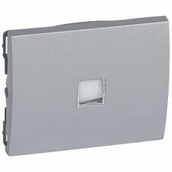 Legrand Galea Life Алюминий Клавиша 1-ая c подсветкой арт. 771311