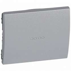 Legrand Galea Life Алюминий Клавиша 1-ая c точечной подсветкой арт. 771334