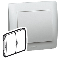 Legrand Galea Life Алюминий Клавиша 2-ая для выключателя PLC/ИК арт. 781384