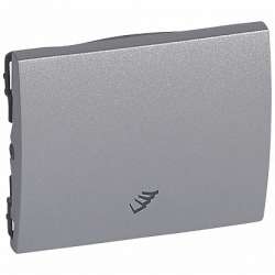 Legrand Galea Life Алюминий Клавиша простая с пиктограммой ''лестница'' арт. 771348