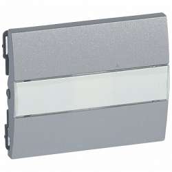 Legrand Galea Life Алюминий Клавиша с держателем этикеток арт. 771317