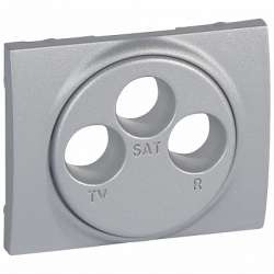 Legrand Galea Life Алюминий Накладка TV-FM-SAT розетки арт. 771373