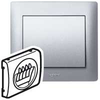 Legrand Galea Life Алюминий Накладка аудиорозетки 2-ой арт. 771325