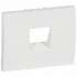 Legrand Galea Бел Накладка 1-ой ТЛФ/комп розетки арт. 777095