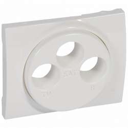 Legrand Galea Life Бел Накладка TV-FM-SAT розетки арт. 771073