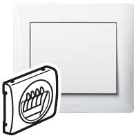 Legrand Galea Life Бел Накладка аудиорозетки 2-ой арт. 771025