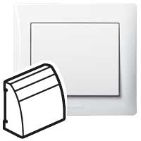 Legrand Galea Life Бел Накладка для розетки VDI выход 60 град. арт. 777076