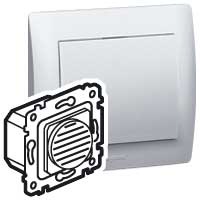 Legrand Galea Life Бел Звонок электронный с лиц панелью 8/12В арт. 775709