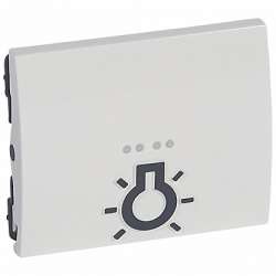 Legrand Galea Life Белая Клавиша простая с пиктограммой ''лампа'' арт. 771010