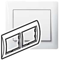 Legrand Galea Life Белый Рамка 2-я, горизонтальная арт. 771002
