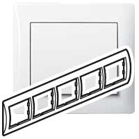 Legrand Galea Life Белый Рамка 5-я, горизонтальная арт. 771005