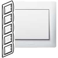 Legrand Galea Life Белый Рамка 5-я, вертикальная арт. 771009