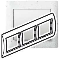 Legrand Galea Life Эверест/Corian Everest Рамка 3-я гориз арт. 771713