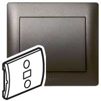 Legrand Galea Life/In One Темная Бронза Клавиша 1-я арт. 771292