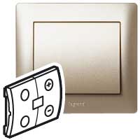 Legrand Galea Life/In One Титан Накладка светорегулятора нажимного 300Вт. арт. 771469