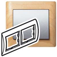 Legrand Galea Life Клен/Maple Рамка 2-я гориз арт. 771962