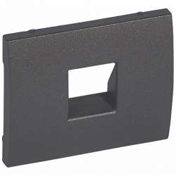 Legrand Galea Life Темная Бронза Накладка 1-ой ТЛФ/комп розетки арт. 771295