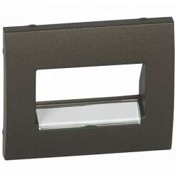Legrand Galea Life Темная Бронза Накладка 2-ой ТЛФ/комп розетки арт. 771275