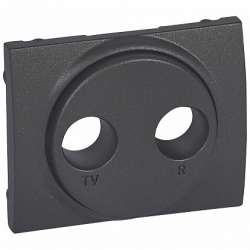 Legrand Galea Life Темная Бронза Накладка TV-FM розетки арт. 771272