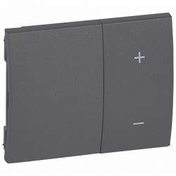 Legrand Galea Life Темная Бронза Накладка светорегулятора нажимного (мех 775652, 775653) арт. 771286