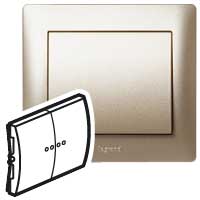 Legrand Galea Life Титан Клавиша 2-ая c точечной подсветкой арт. 771479