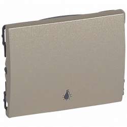 Legrand Galea Life Титан Клавиша простая с пиктограммой ''лампа'' арт. 771444