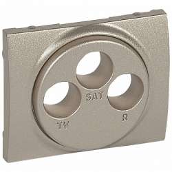 Legrand Galea Life Титан Накладка TV-FM-SAT розетки арт. 771473