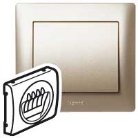 Legrand Galea Life Титан Накладка аудиорозетки 2-ой арт. 771425