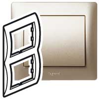 Legrand Galea Life Титан Рамка 2-я верт арт. 771406