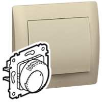Legrand Galea Life Титан Термостат с НЗ контактом 220В, 50/60 Гц с лиц.панелью арт. 775686 Legrand Galea Life Титан Термостат с НЗ контактом 220В, 50/60 Гц с лиц.панелью арт. 775686