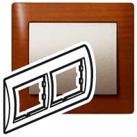 Legrand Galea Life Вишня/Cherry Рамка 2-я, горизонтальная арт. 771972