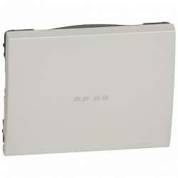 Legrand Galea Life Жемчуг Клавиша 1-ая c точечной подсветкой арт. 771534