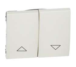 Legrand Galea Life Жемчуг Клавиша 2-я для жалюзийного выключателя арт. 771514