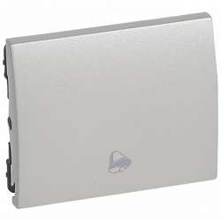 Legrand Galea Life Жемчуг Клавиша простая с пиктограммой ''звонок'' арт. 771546